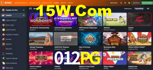 012PG: Jogos de Caça-Níqueis-Altas Recompensas, Roleta-Velocidade, Blackjack-Desafios Máximos